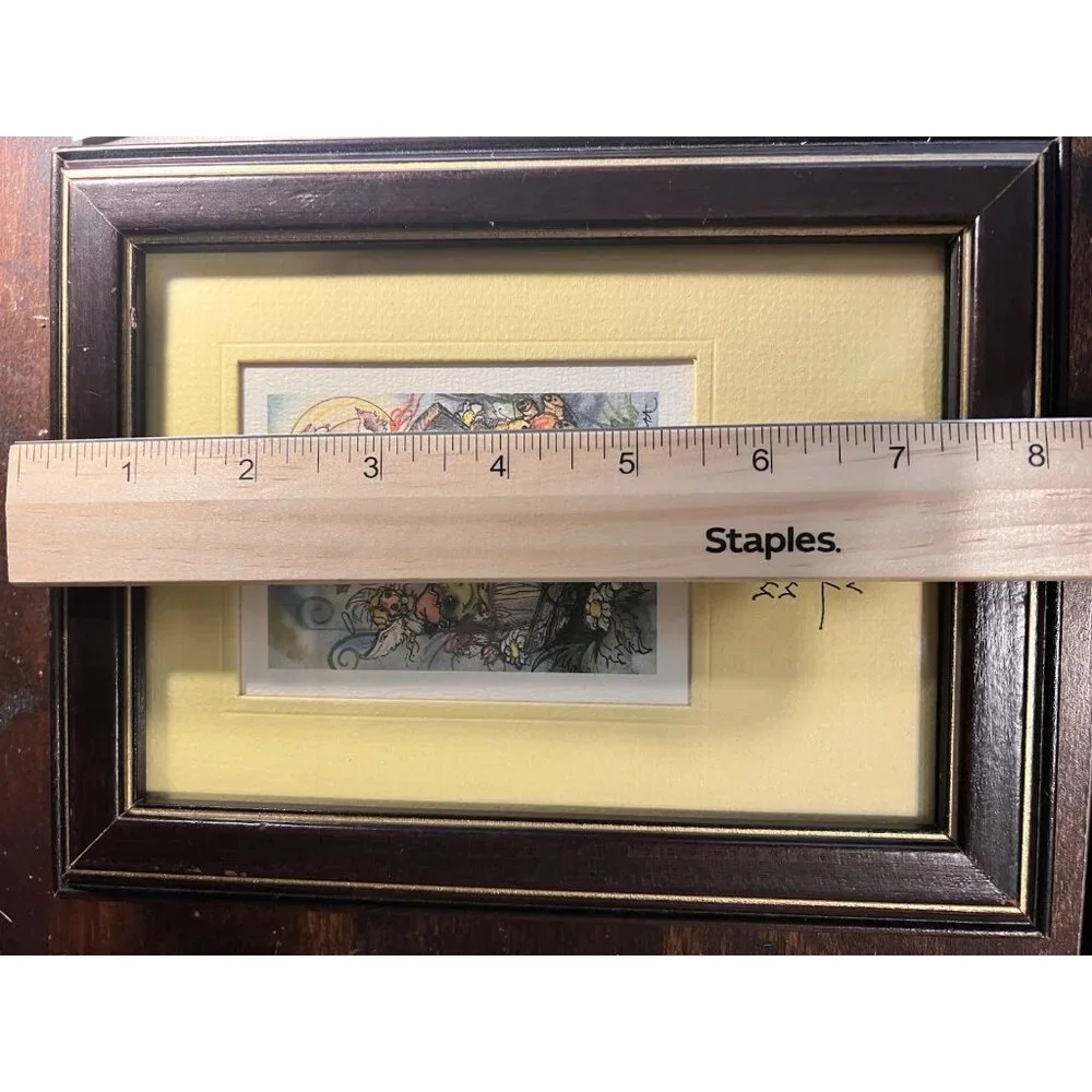 Jody Bergsma Vintage Lithographs Limited Edition 1981 1982 Lot of 2‎
